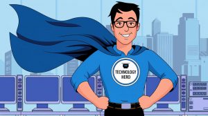 Noah Yaghoubian saves the day with tech