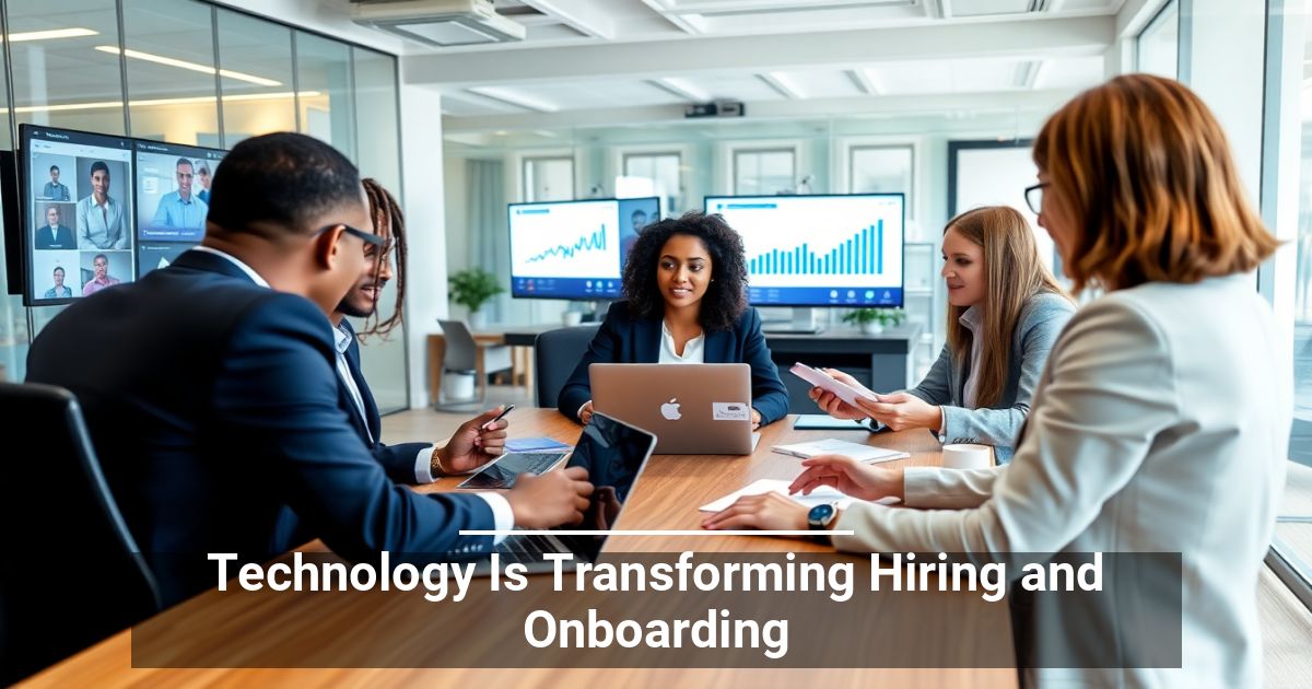 Technology Is Transforming Hiring and Onboarding