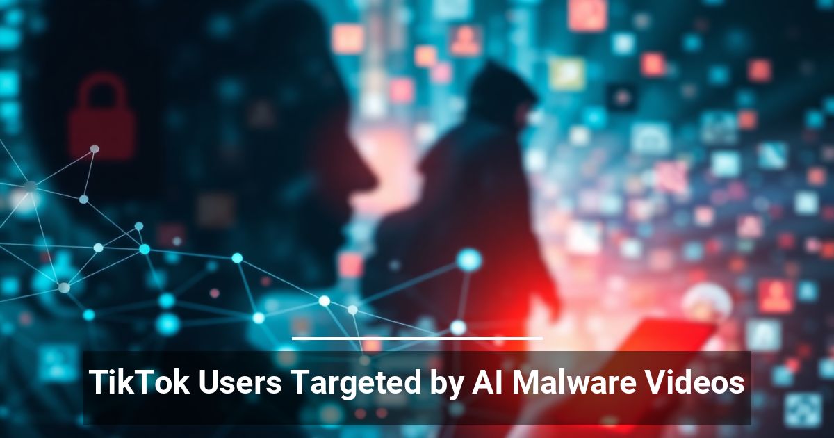TikTok Users Targeted by AI Malware Videos